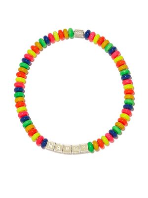 Lauren Rubinski collier Happy en argent sterling orné de perles