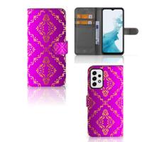 Wallet Case Samsung Galaxy A23 Barok Roze