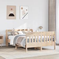 Bedframe zonder matras massief grenenhout 150x200 cm