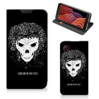 Mobiel BookCase Samsung Galaxy Xcover 5 Skull Hair