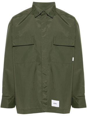 WTAPS chemise à boutonnière - Vert