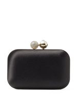 Jimmy Choo pochette Cloud à ornements de perles - Noir - thumbnail