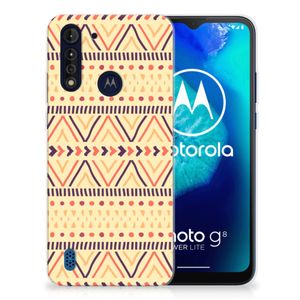 Motorola Moto G8 Power Lite TPU bumper Aztec Yellow