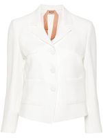 Nº21 blazer à simple boutonnage - Blanc