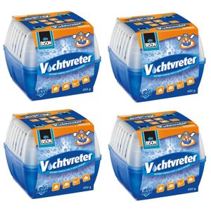 4x stuks bison vochtvreters / vochtvangers 450 gram