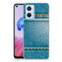 OPPO A96 | OPPO A76 | Sillicone Back Cover | Jeans