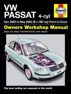 Haynes Werkplaatshandboek VW Passat benzine & diesel (Dec 2000 - Mei 2005) 4279