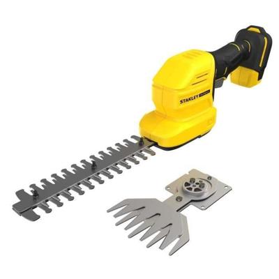 Accu heggenschaar en grasschaar - Stanley Fatmax - STCSS20B-XJ - 18V - Verwisselbare messen - Accu niet inbegrepen Accu heggenschaar en grasschaar - Stanley Fatmax - STCSS20B-XJ - 18V - Verwisselbare messen - Accu niet inbegrepen