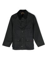 Barbour Kids button-up jacket - Bleu - thumbnail