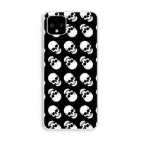 Musketon Skulls: Pixel 4 XL Transparant Hoesje