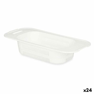 Uitwringbaar Wit Plastic 47 x 9,5 x 22 cm (24 Stuks)