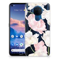 Nokia 5.4 TPU Case Lovely Flowers - thumbnail