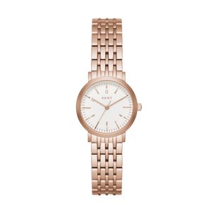 DKNY horlogeband NY2511 Staal Rosé 18mm