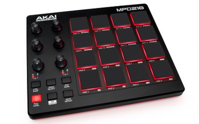 Akai MPD218 mengpaneel Zwart