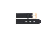 Horlogeband Michael Kors MK8687 Silicoon Zwart 22mm