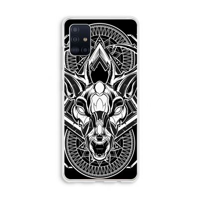 Oh Deer: Galaxy A51 4G Transparant Hoesje