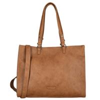 Enrico Benetti Lily Handbag 15"-Cognac