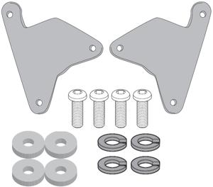 GIVI Extra aanbouwkit, Motorspecifieke bagage, 1179KIT
