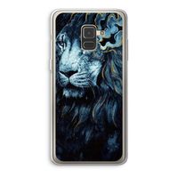 Darkness Lion: Samsung Galaxy A8 (2018) Transparant Hoesje