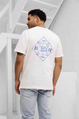 24 Uomo Riviera T-Shirt Heren Gebroken Wit - Maat XL - Kleur: gebroken-wit | Soccerfanshop