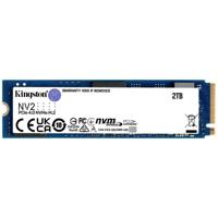 Kingston NV2 2 TB NVMe/PCIe M.2 SSD 2280 harde schijf PCIe NVMe 4.0 x4 Retail SNV2S/2000G - thumbnail