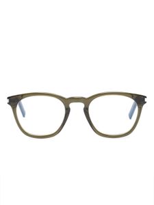 Saint Laurent Eyewear lunettes de vue à monture ronde - Vert