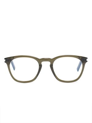 Saint Laurent Eyewear lunettes de vue à monture ronde - Vert