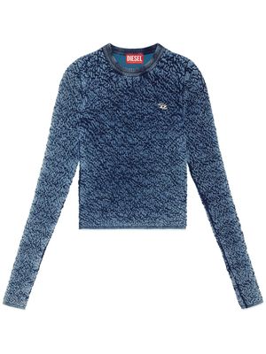 Diesel haut M-Creta à fronces - Bleu