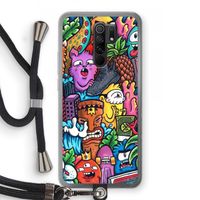 Vexx Mixtape: Xiaomi Redmi 9 Transparant Hoesje met koord