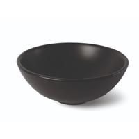 Waskom Luca Sanitair Ceramics Venere Rond 41x41x16 Keramiek Mat Zwart Luca Sanitair