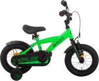 AMIGO Explorer 12 Inch Jongens Terugtraprem Groen/Zwart