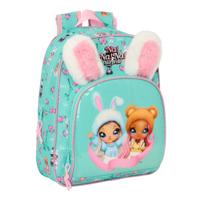 Schoolrugzak Na!Na!Na! Surprise Bunny Roze Turkoois 28 x 34 x 10 cm