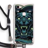 Cougar and Vipers: Pixel 3 Transparant Hoesje met koord