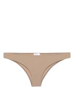 Saint Laurent bas de bikini à taille élastiquée - Marron