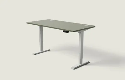Desktronic HomePro bureau Grijs / Olijfgroen / 160x80 cm Desktronic HomePro bureau Grijs / Olijfgroen / 160x80 cm