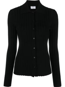 Filippa K cardigan boutonné en maille nervurée - Noir