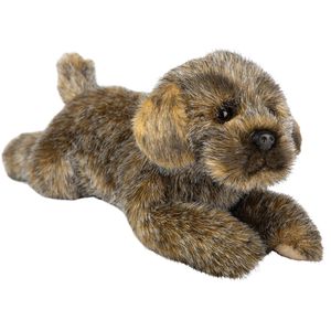 Pluche knuffel dieren Border Terrier hond 30 cm   -