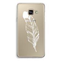 Pluim: Samsung A3 (2017) Transparant Hoesje Pluim: Samsung A3 (2017) Transparant Hoesje