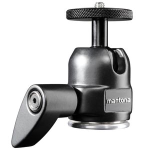 Mantona 18870 statiefkop Zwart 3/8" Ball head