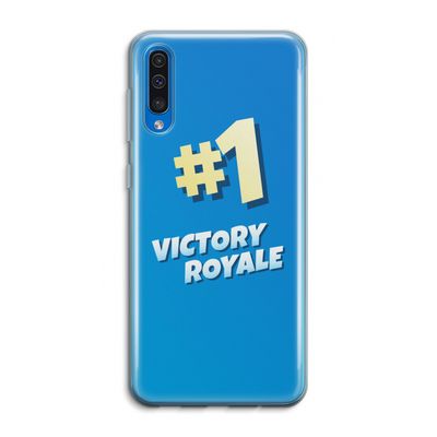 Victory Royale: Samsung Galaxy A50 Transparant Hoesje