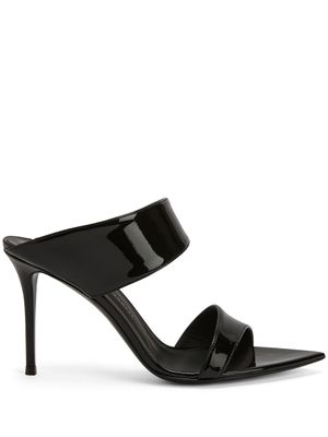 Giuseppe Zanotti mules Intrigo Allure 90 mm - Noir