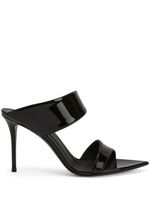 Giuseppe Zanotti mules Intrigo Allure 90 mm - Noir
