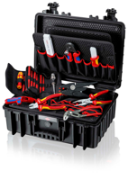 Knipex Gereedschapskoffer "Robust23" Elektro | 8-delig - 00 21 35