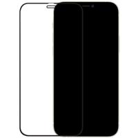 Mobilize Edge-To-Edge Glass Screen Protector Apple iPhone 12/12 Pro Black Full Glue