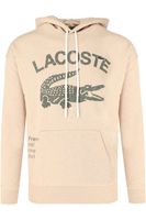 Lacoste Regular Fit Hooded Sweatshirt roze, Motief
