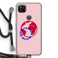 Run The World: Pixel 4a Transparant Hoesje met koord Run The World: Pixel 4a Transparant Hoesje met koord
