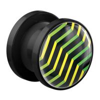 Tunnel met UV Design Acryl Tunnels & Plugs - thumbnail