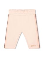 BOSS Kidswear pantalon à taille élastiquée - Rose - thumbnail