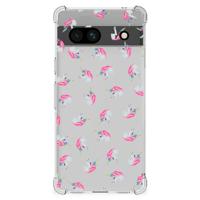 Doorzichtige Silicone Hoesje voor Google Pixel 7A Unicorns Doorzichtige Silicone Hoesje voor Google Pixel 7A Unicorns