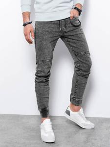 Heren joggers P1056 - zwart - sale